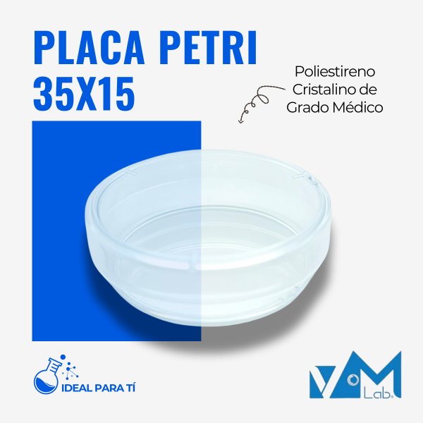 Placa Petri 35x15 VMLab – vista principal