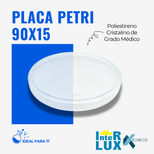 Placa Petri 90x15 – Interlux