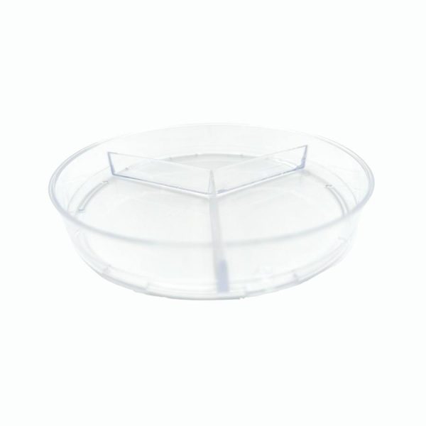 Suministros Vilchis | Placa Petri 100x15 triple compartimento - SYM Laboratorios