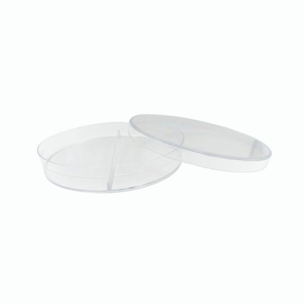 Suministros Vilchis | Placa Petri 90x15 doble compartimento - VMLab
