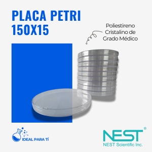 Placa Petri 150x15 - Nest